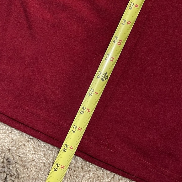 - NWT Lulus red wine halter bodycon midi dress - Picture 12 of 14